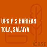 Upg.P.S.Harizan Tola, Salaiya Primary School Logo