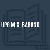 Upg M.S. Barano Middle School Logo