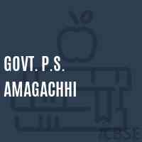 Govt. P.S. Amagachhi Primary School Logo