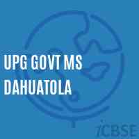 Upg Govt Ms Dahuatola Middle School Logo