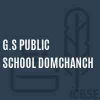 G.S Public School Domchanch Logo