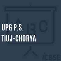 Upg P.S. Tiuj-Chorya Primary School Logo