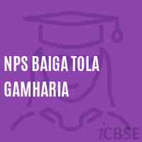 Nps Baiga Tola Gamharia Primary School Logo