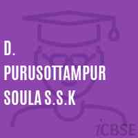 D. Purusottampur Soula S.S.K Primary School Logo