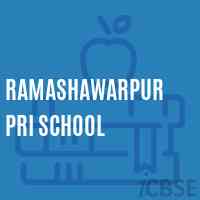 Ramashawarpur Pri School Logo