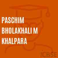 Paschim Bholakhali M Khalpara Primary School Logo