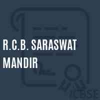 R.C.B. Saraswat Mandir High School Logo