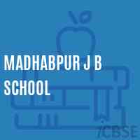 Madhabpur J B School Logo