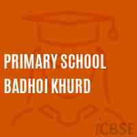 Primary School Badhoi Khurd Logo