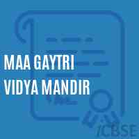 Maa Gaytri Vidya Mandir Middle School Logo