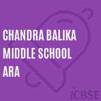 Chandra Balika Middle School Ara Logo