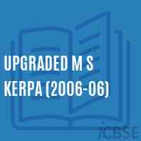 Upgraded M S Kerpa (2006-06) Middle School Logo