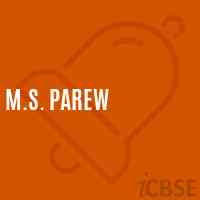 M.S. Parew Middle School Logo