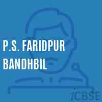 P.S. Faridpur Bandhbil Primary School Logo