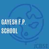 Gayesh F.P. School Logo