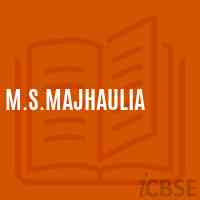 M.S.Majhaulia Middle School Logo