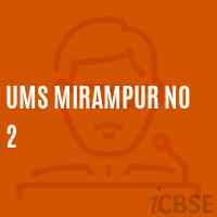 Ums Mirampur No 2 Middle School Logo