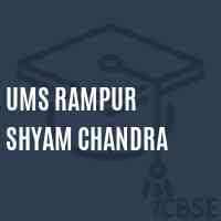 Ums Rampur Shyam Chandra Middle School Logo