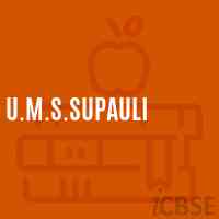 U.M.S.Supauli Middle School Logo