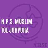 N.P.S. Muslim Tol Jorpura Primary School Logo