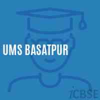 Ums Basatpur Middle School Logo