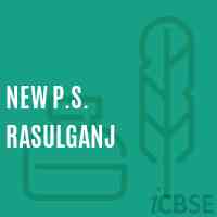 New P.S. Rasulganj Primary School Logo