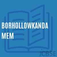 Borhollowkanda Mem Middle School Logo