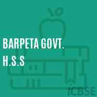Barpeta Govt. H.S.S High School Logo