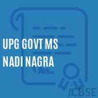 Upg Govt Ms Nadi Nagra Middle School Logo