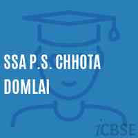 Ssa P.S. Chhota Domlai School Logo