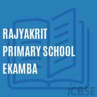 Rajyakrit Primary School Ekamba Logo
