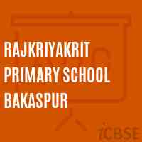 Rajkriyakrit Primary School Bakaspur Logo