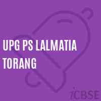 Upg Ps Lalmatia Torang Primary School Logo
