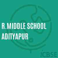 R.Middle School Adityapur Logo