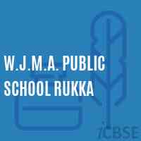 W.J.M.A. Public School Rukka Logo