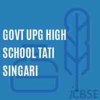 Govt Upg High School Tati Singari Logo