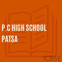 P.C High School Patsa Logo