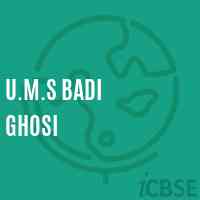U.M.S Badi Ghosi Middle School Logo