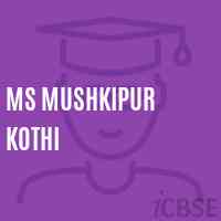 Ms Mushkipur Kothi Middle School Logo
