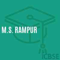 M.S. Rampur Middle School Logo
