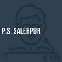 P.S. Salehpur Primary School Logo