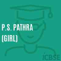 P.S. Pathra (Girl) Primary School Logo