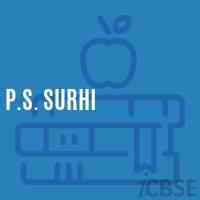 P.S. Surhi Primary School Logo