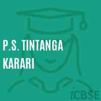 P.S. Tintanga Karari Primary School Logo