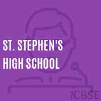 St. Stephen'S High School Logo