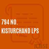 794 No. Kisturchand Lps Primary School Logo