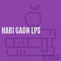 Habi Gaon Lps Primary School Logo