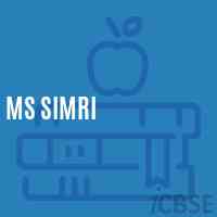 Ms Simri Middle School Logo