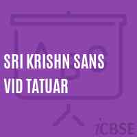 Sri Krishn Sans Vid Tatuar Middle School Logo