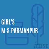 Girl'S M.S.Parmanpur Middle School Logo
